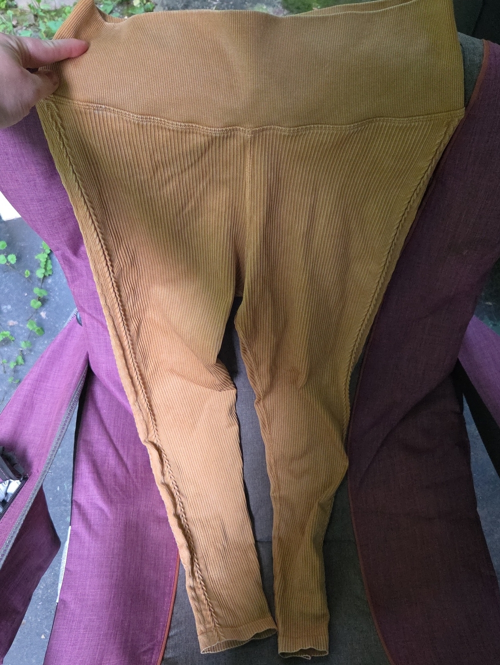Aerie Offline Mustard Gold Leggings